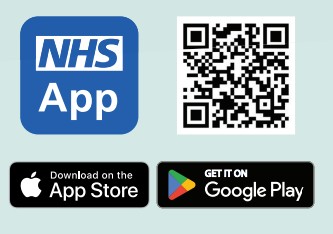 NHS App QR code